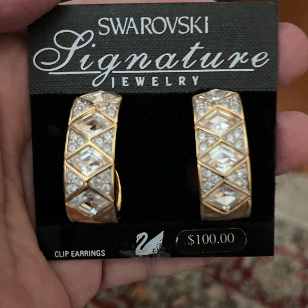 Ear Rings, Swarovski Signature Clip